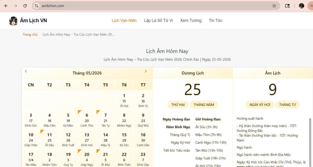 Cách Quy Đổi Giữa Âm Lịch Và Dương Lịch