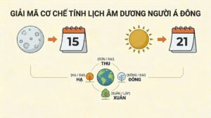 Giải Mã Cơ Chế Tính Lịch Âm Dương Của Người Á Đông
