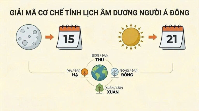 Giải Mã Cơ Chế Tính Lịch Âm Dương Của Người Á Đông
