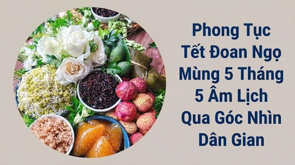 Phong Tục Tết Đoan Ngọ Mùng 5 Tháng 5 Âm Lịch Qua Góc Nhìn Dân Gian