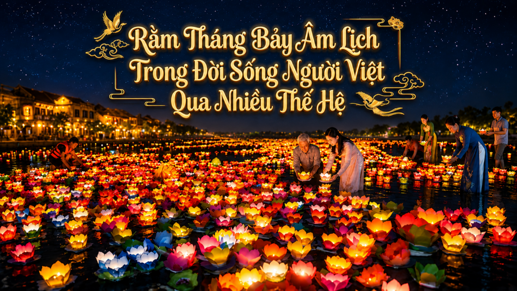 Rằm Tháng Bảy Âm Lịch Trong Đời Sống Người Việt Qua Nhiều Thế Hệ